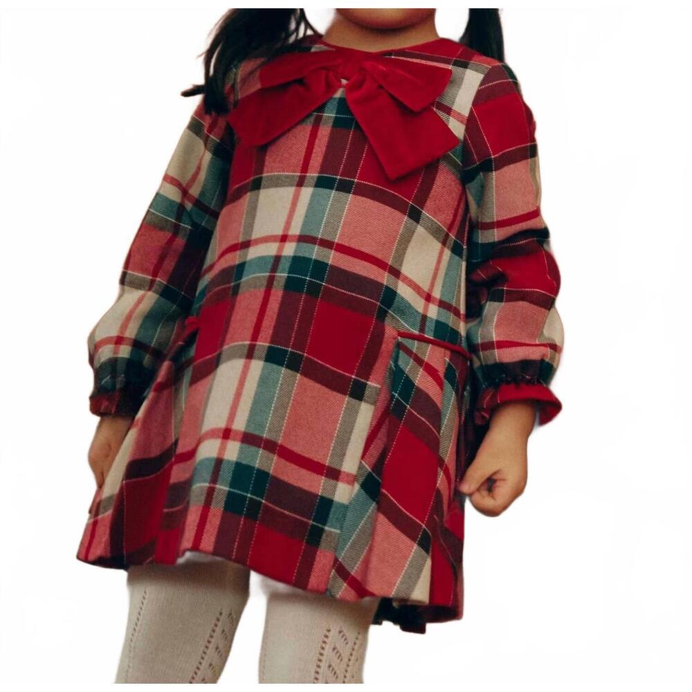 NEW ABEL & LULA amanda dress in red